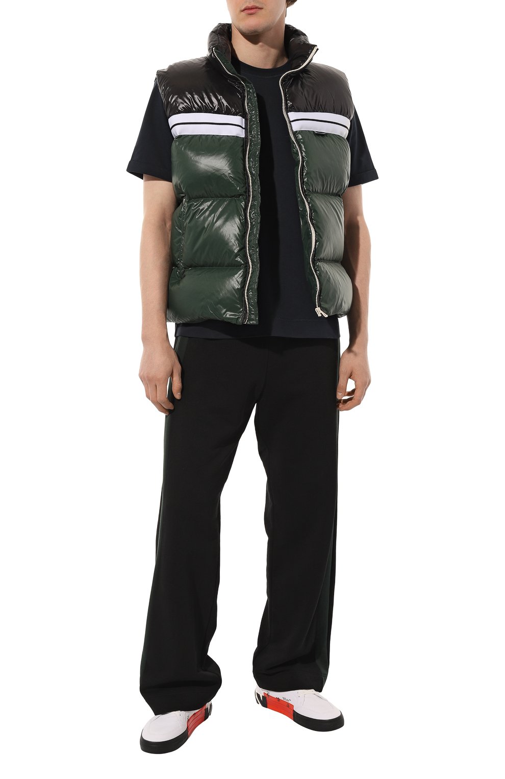 Текстильные кеды OFF-WHITE, арт. 0MIA085F22FAB001, фото 2