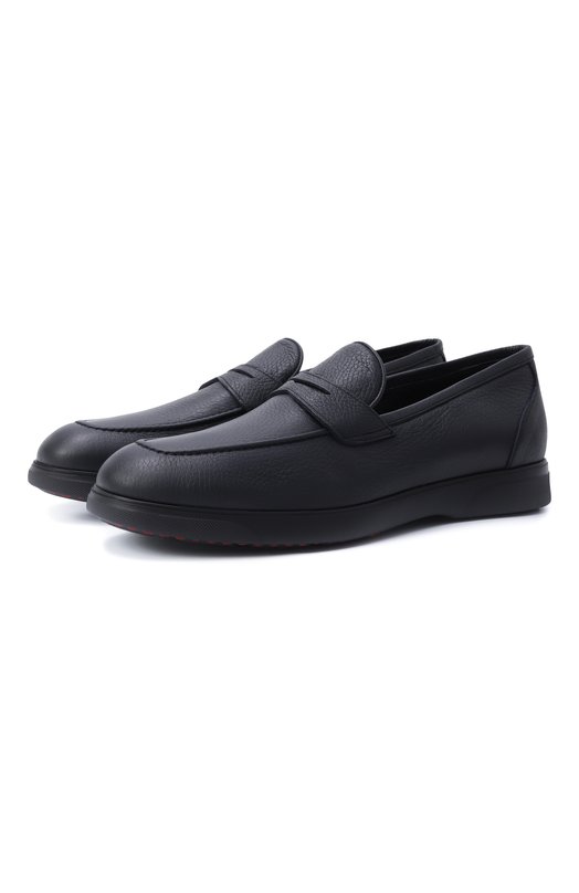 фото Кожаные пенни-лоферы kiton