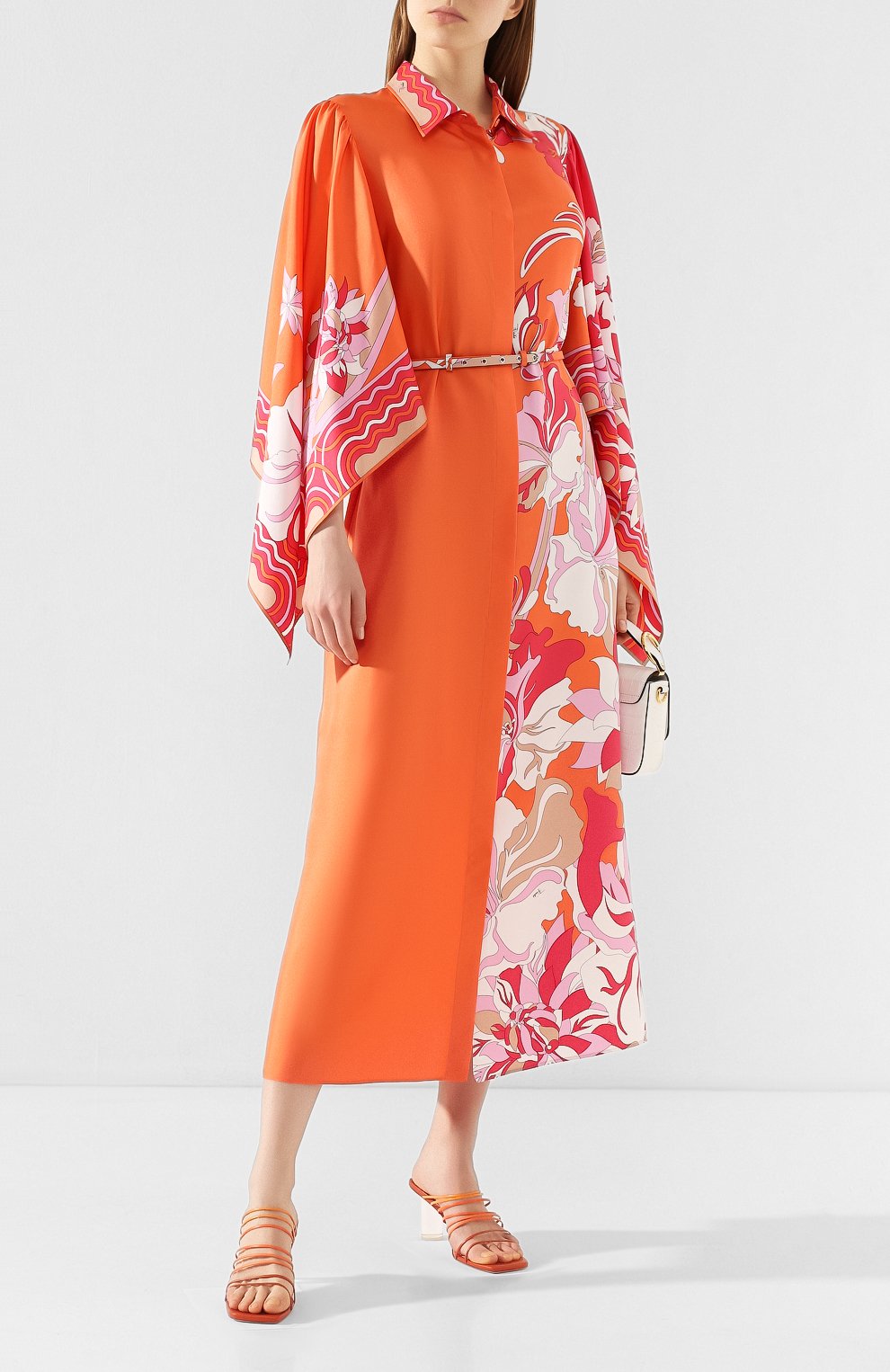 Шелковое платье EMILIO PUCCI, арт. 0ERH85/0E880, фото 2
