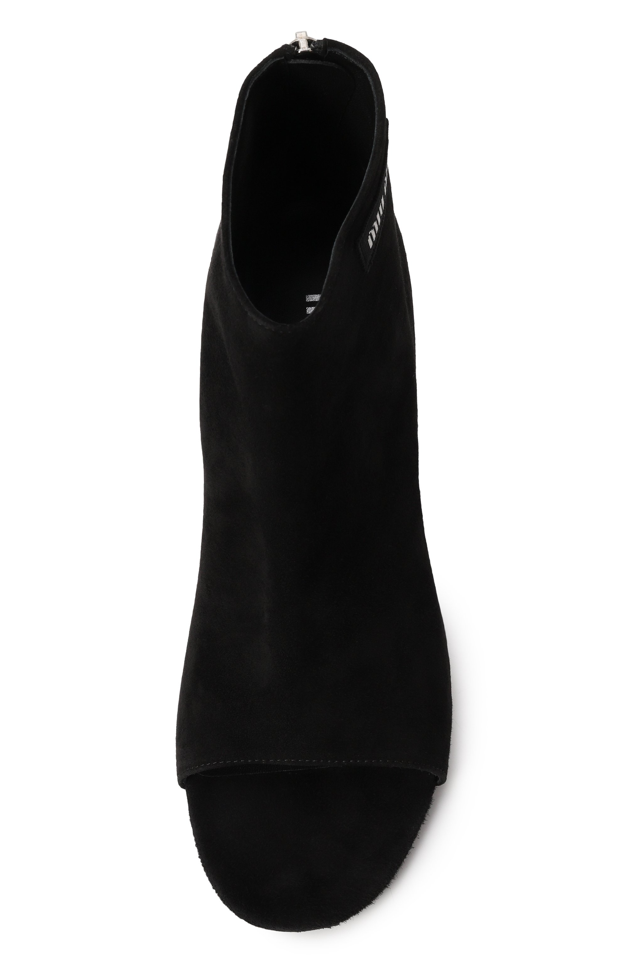 Замшевые ботильоны MIU MIU, арт. 5TK060F045008 F0002, фото 6