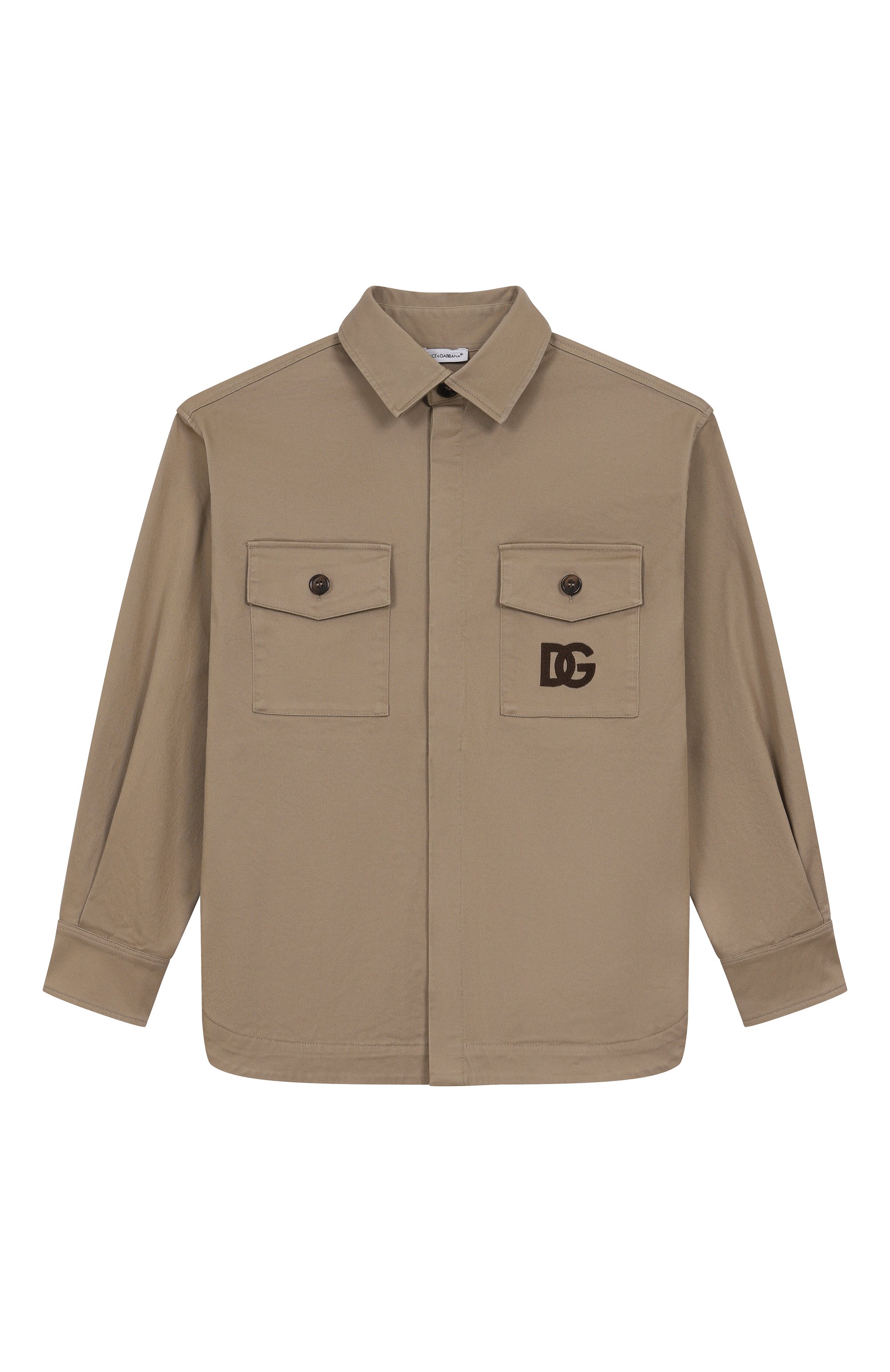 Хлопковая рубашка DOLCE & GABBANA, арт. L44S54/FUFL3/10-12+, фото 1