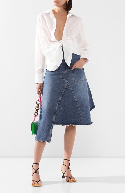 Хлопковая рубашка JACQUEMUS, арт. 201SH09/10110, фото 2