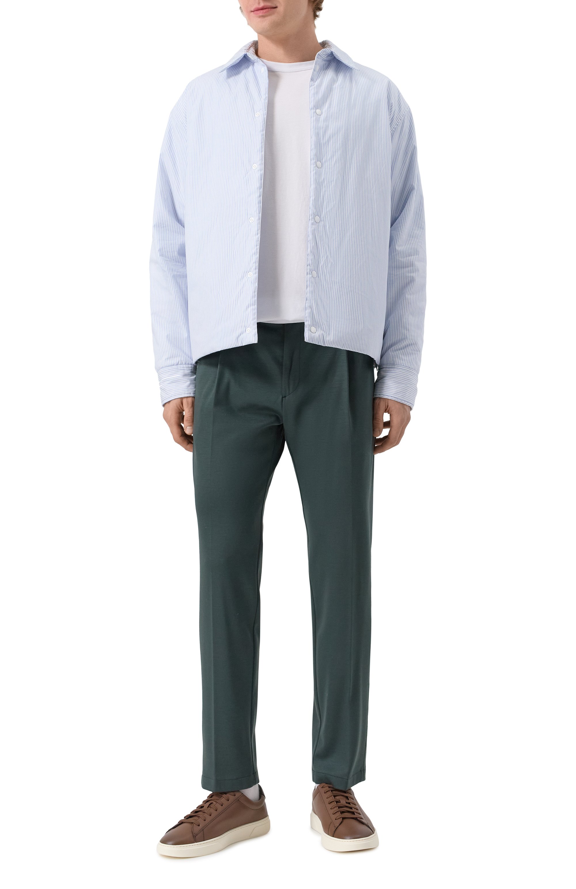 Кожаные кеды kieran BOSS, арт. 50536480, фото 2