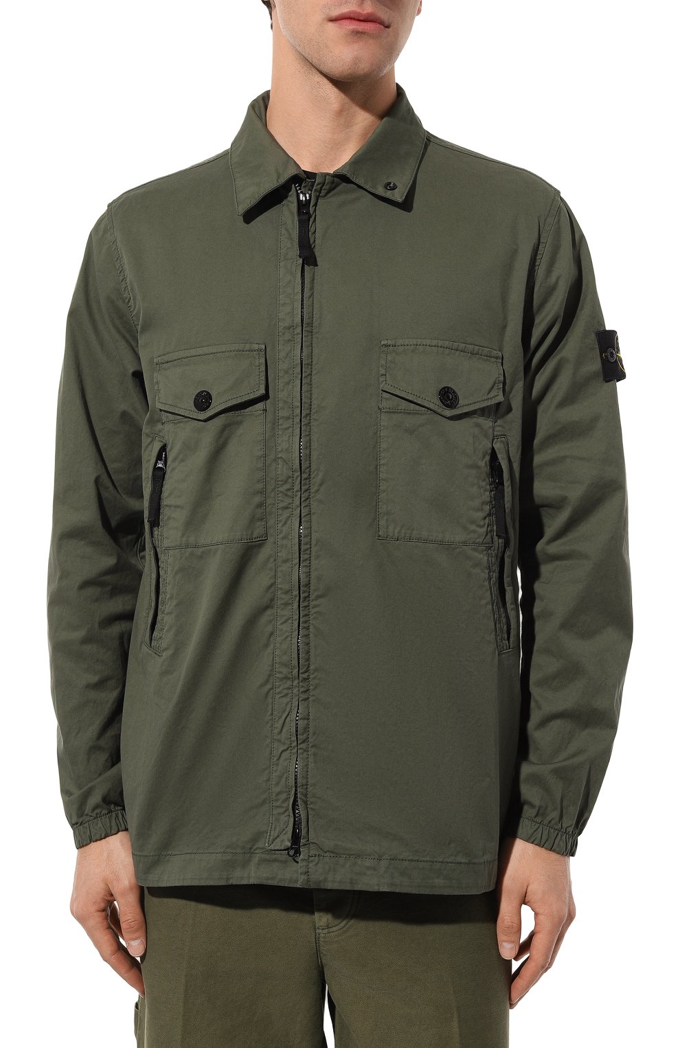 Хлопковая куртка STONE ISLAND, арт. 751510610, фото 3