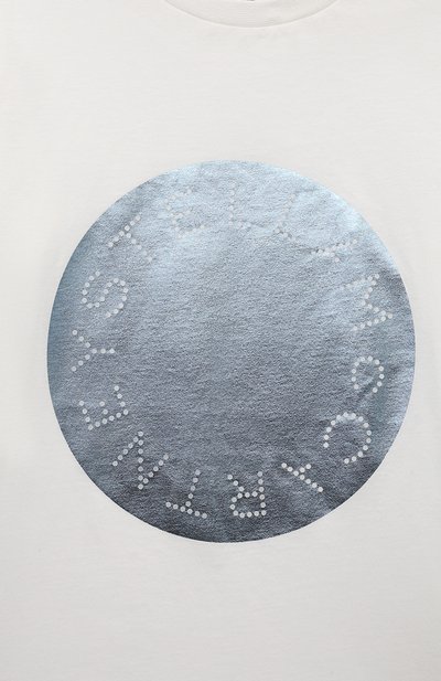 Хлопковая футболка STELLA MCCARTNEY, арт. TU8A71, фото 3