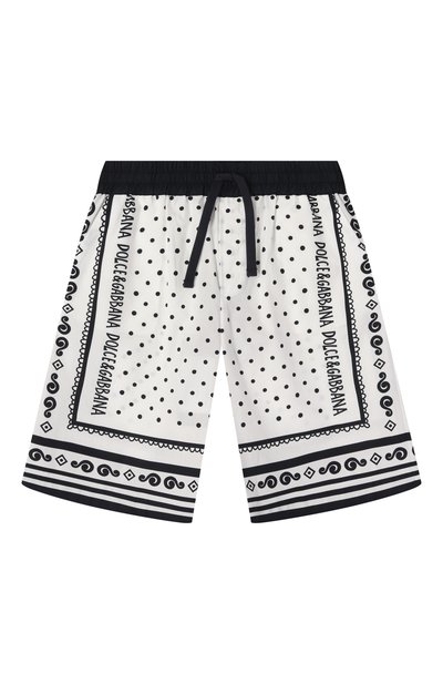 Хлопковые шорты DOLCE & GABBANA, арт. L43Q47/FI5KQ/8-14