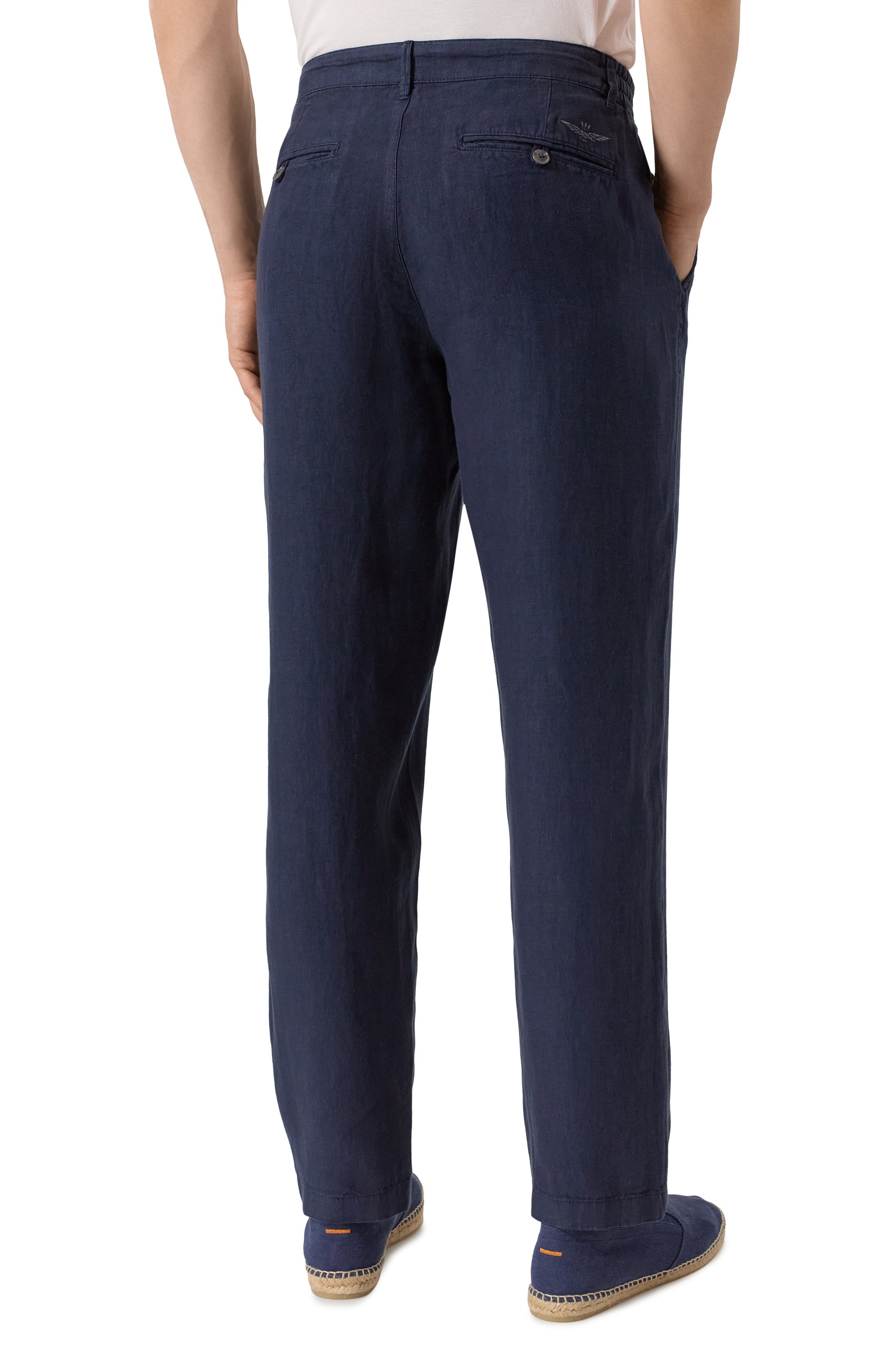 Льняные брюки AERONAUTICA MILITARE, арт. 251PA1656CT3508, фото 4