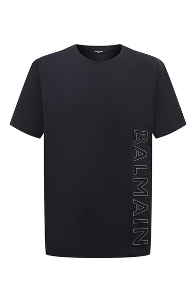 Мужская хлопковая футболка BALMAIN, арт. BH0EG010BC22