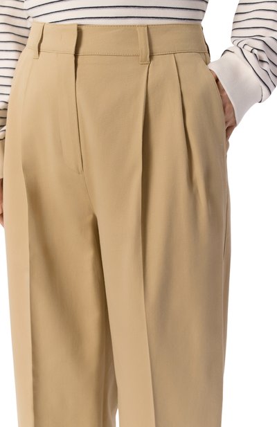 Брюки из хлопка и вискозы DUNST бежевого цвета по цене 15450 руб., арт. UDPA6A224I2, фото 5 Брюки из хлопка и вискозы DUNST, арт. UDPA6A224I2, фото 5