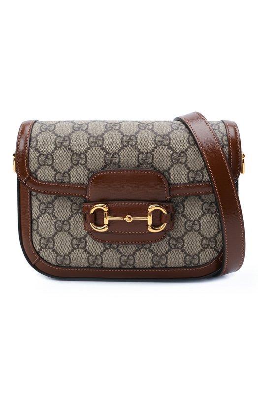 Сумка GG 1955 Horsebit Gucci 658574/HUHHG Коричневый  658574/HUHHG Фото 7
