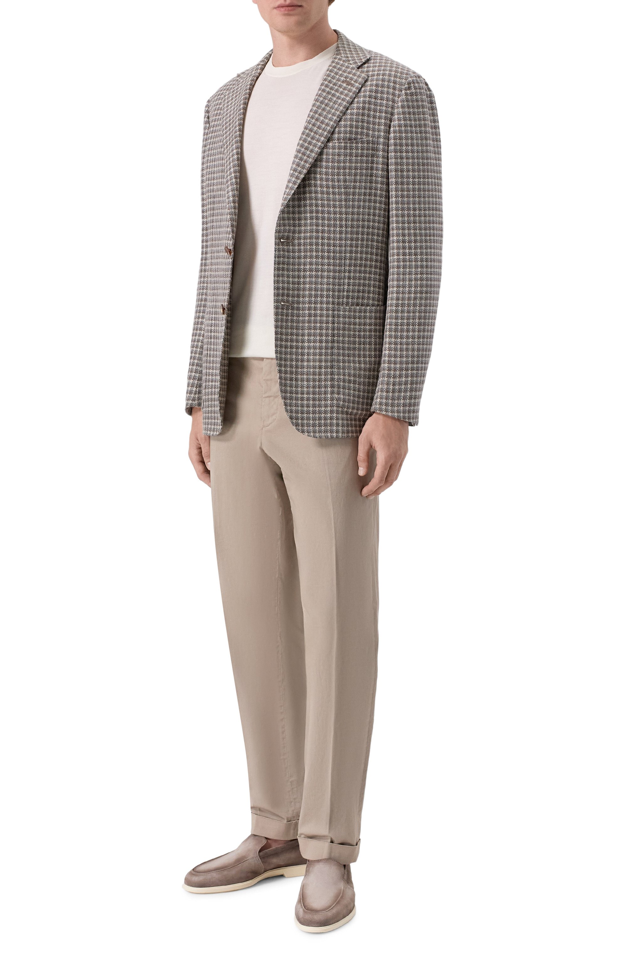 Замшевые лоферы malibu SANTONI, арт. MGAG18829TICSEAA, фото 2