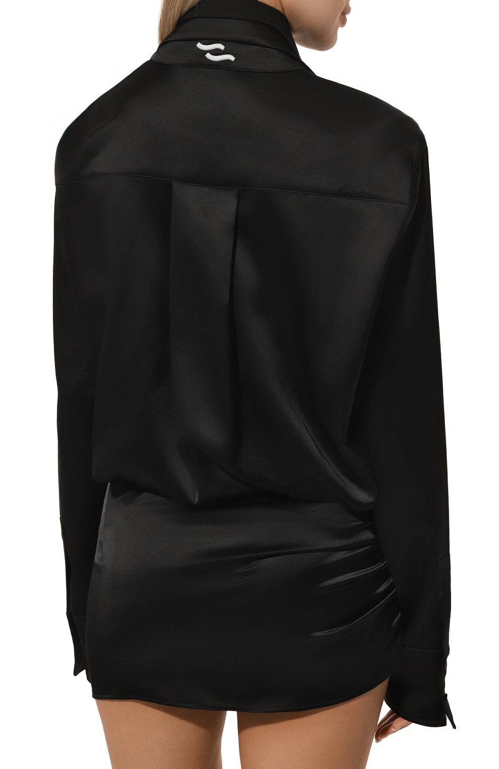 Платье SSHEENA черного цвета по цене 104000 руб., арт. 24FWAM0UR TF24001, фото 4 Платье SSHEENA, арт. 24FWAM0UR TF24001, фото 4