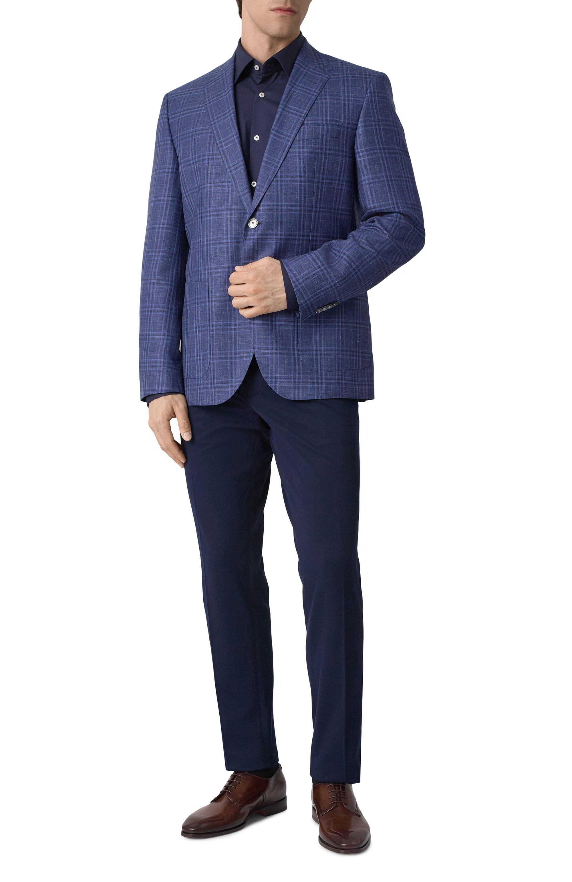 Хлопковая сорочка BOSS, арт. 50535721, фото 2