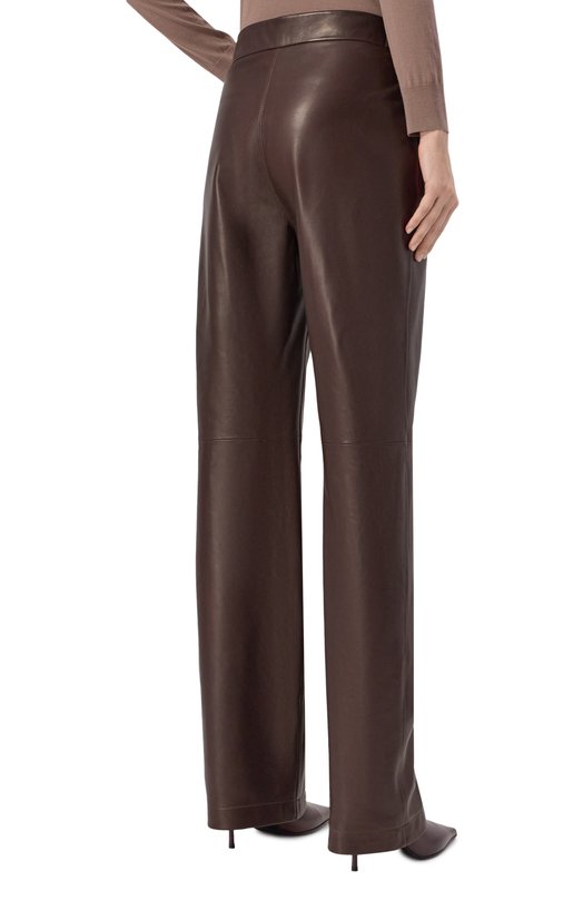 Кожаные брюки MVST M25.1PW.L003/SIGMA Коричневый  M25.1PW.L003/SIGMA Фото 4