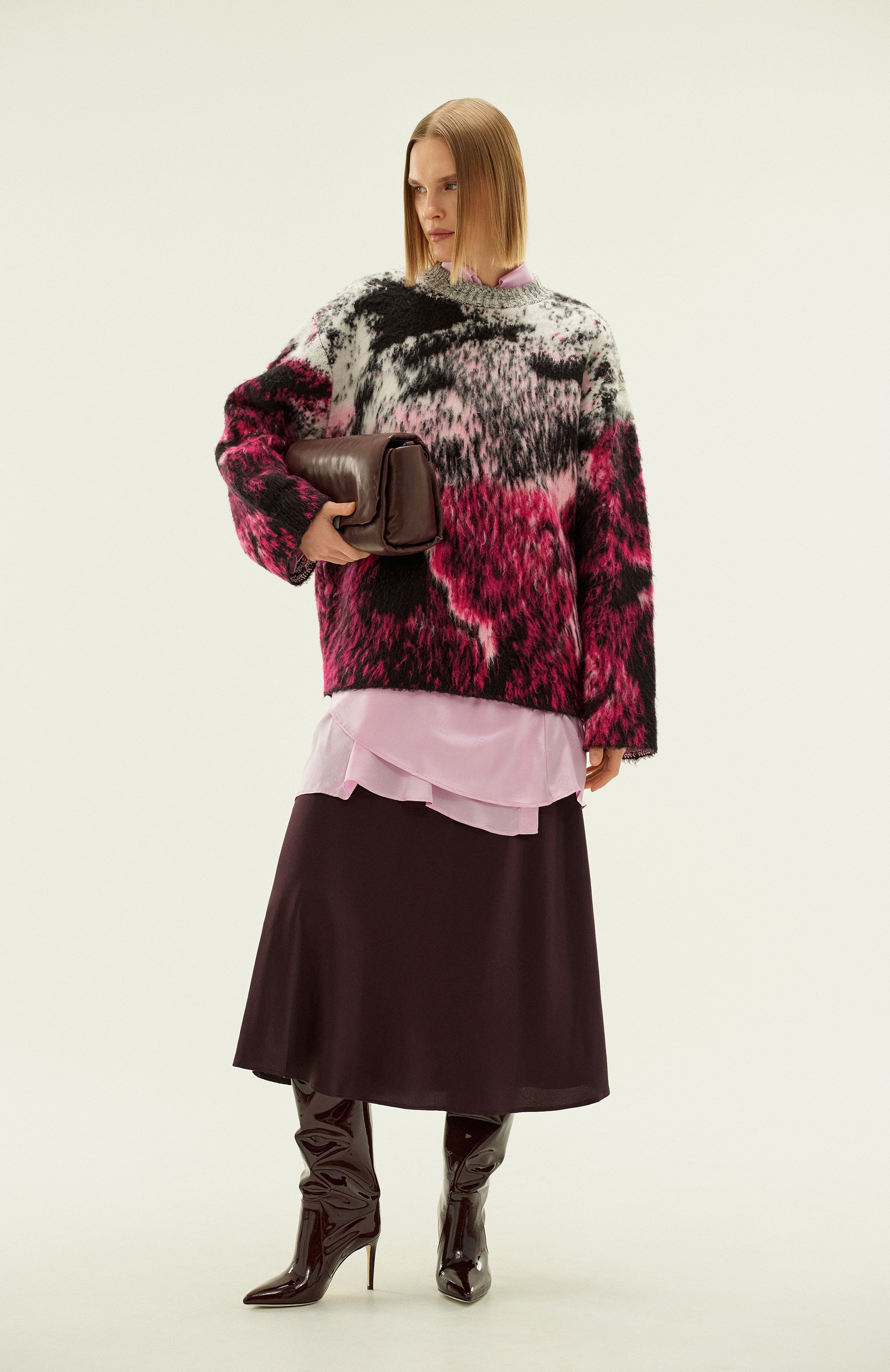 Шелковое платье BALENCIAGA, арт. 794836/TQN07, фото 6