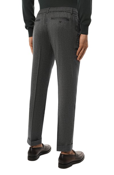 Шерстяные брюки CAPOBIANCO, арт. 17M808.FL00., фото 4