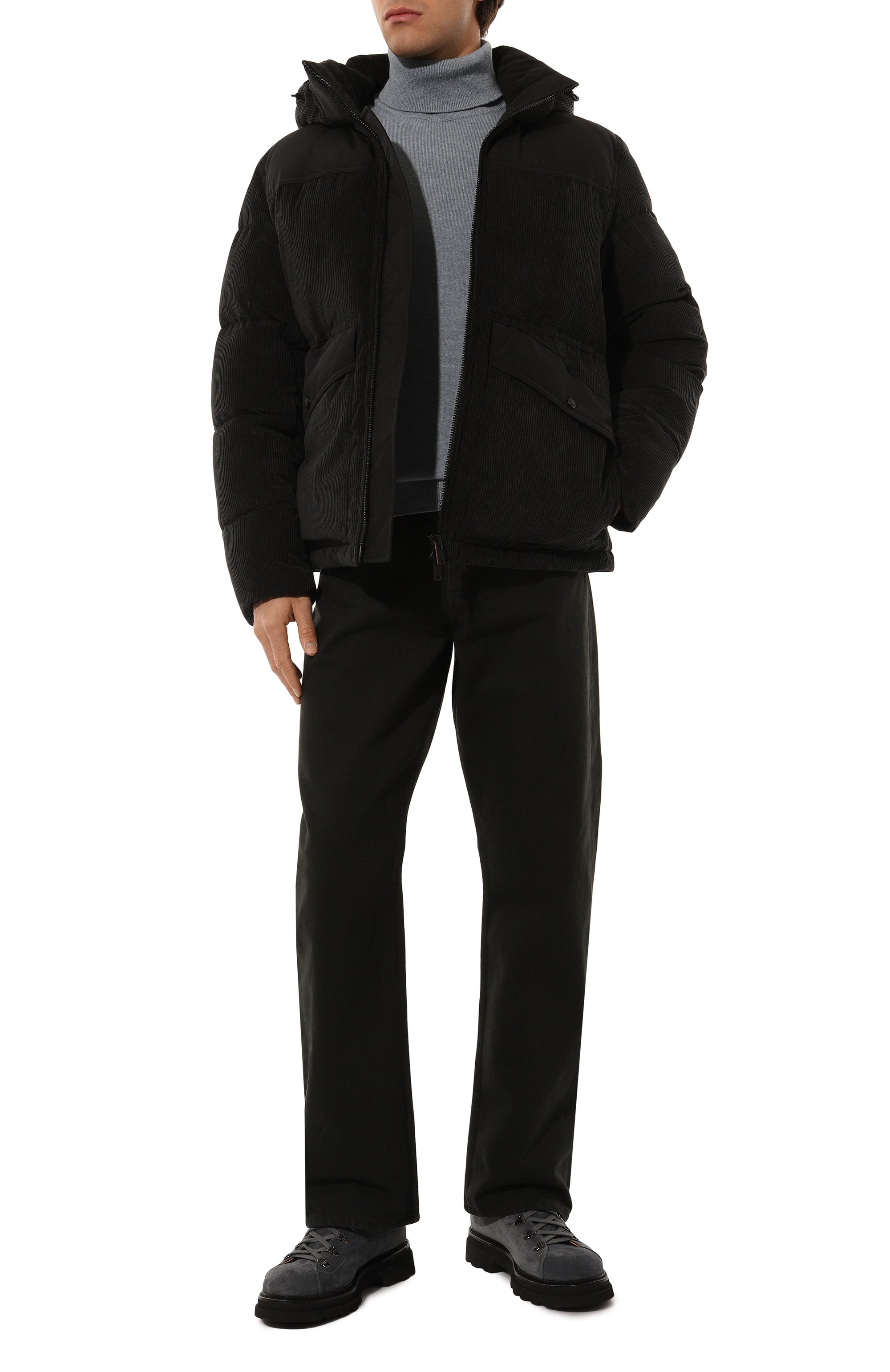 Вельветовый пуховик BOSS ORANGE, арт. 50523029, фото 2