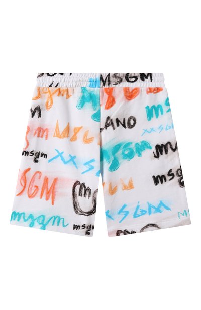 Хлопковые шорты MSGM KIDS, арт. S5MSJBBE282, фото 2