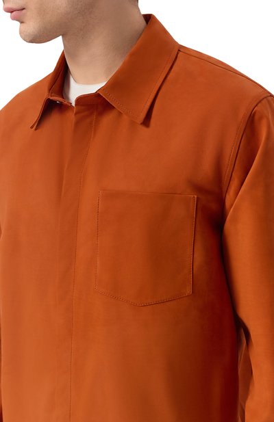 Кожаная рубашка MVST, арт. M26.2PM.L030/BABY, фото 5