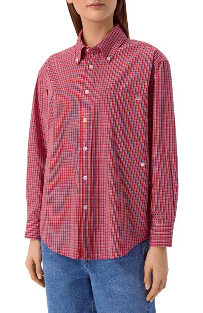 Хлопковая рубашка DUNST, арт. UDSH6A115R2, фото 3