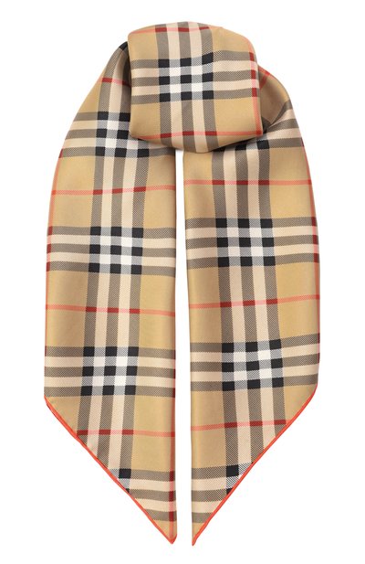 Женский шелковый платок BURBERRY, арт. 8088140