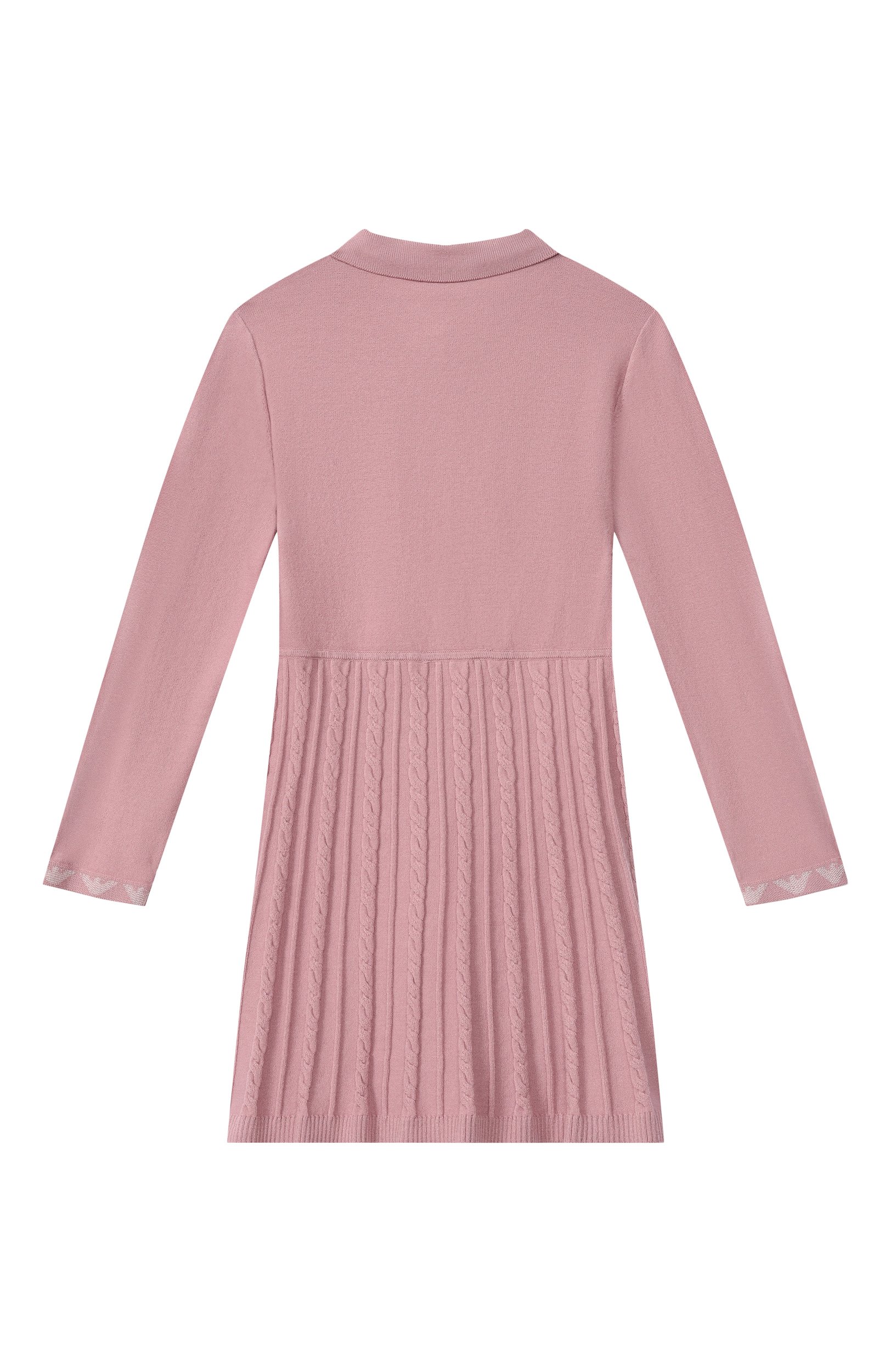 Платье из вискозы EMPORIO ARMANI сиреневого цвета по цене 16650 руб., арт. EG000986/AF27341, фото 2 Платье из вискозы EMPORIO ARMANI, арт. EG000986/AF27341, фото 2