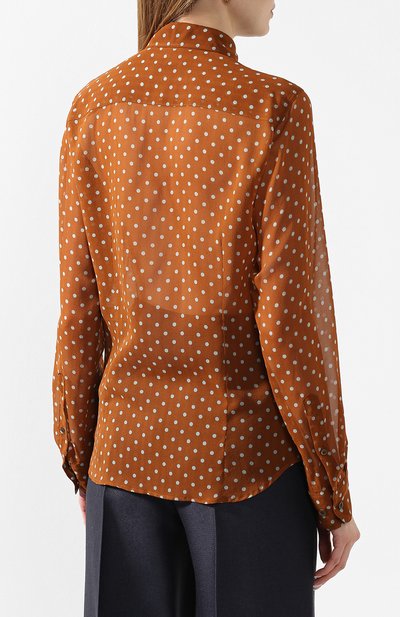 Шелковая блузка DRIES VAN NOTEN, арт. 201-10750-9410, фото 4