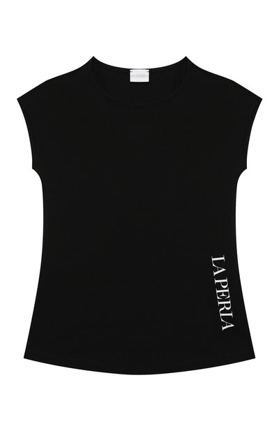 Хлопковая футболка LA PERLA, арт. 70135/2A-6A, фото 1