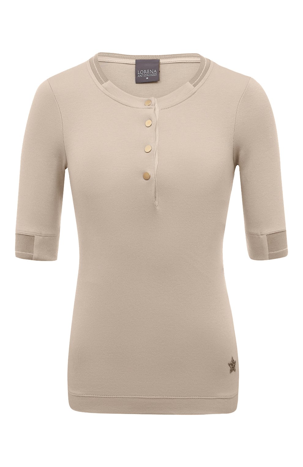 Хлопковый пуловер LORENA ANTONIAZZI, арт. P2384TS29A/1970, фото 1