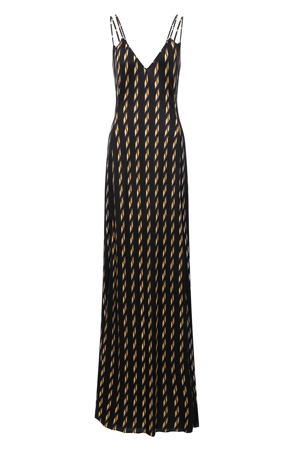 Платье из вискозы VETEMENTS, арт. WE52DR540B 1636/G0LD DRILL/SILVER DRILL, фото 1