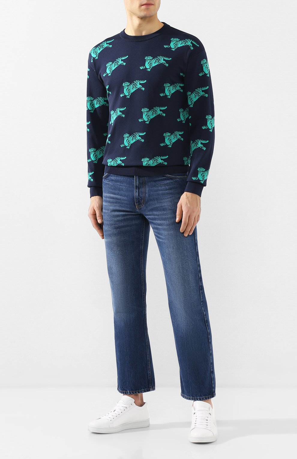 Джемпер из смеси вискозы и хлопка KENZO, арт. FA55PU5033LA, фото 2