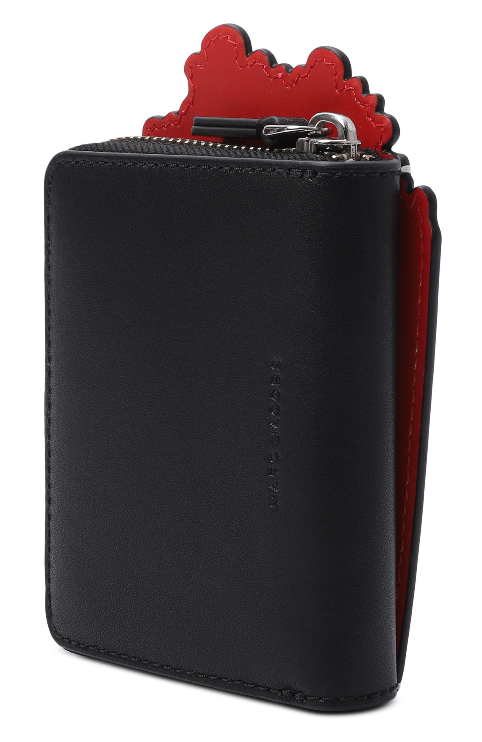 Кожаный кошелек MARC JACOBS (THE) красного цвета по цене 26800 руб., арт. 2P6SMP012S01, фото 2 Кожаный кошелек MARC JACOBS (THE), арт. 2P6SMP012S01, фото 2