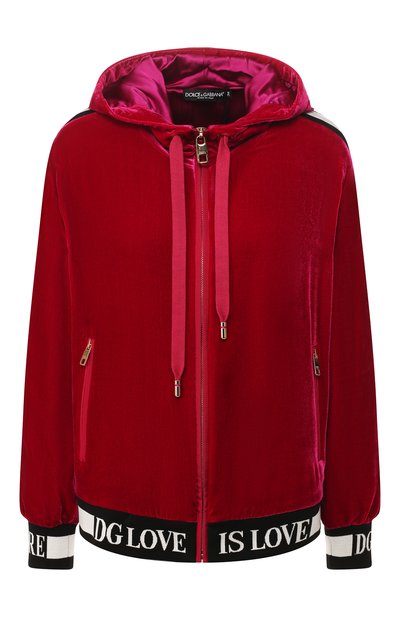 Толстовка из смеси вискозы и шелка DOLCE & GABBANA, арт. F9H02T/G7VDM, фото 1