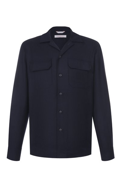 Мужская шерстяная рубашка CAPOBIANCO, арт. 19M501.FL00.