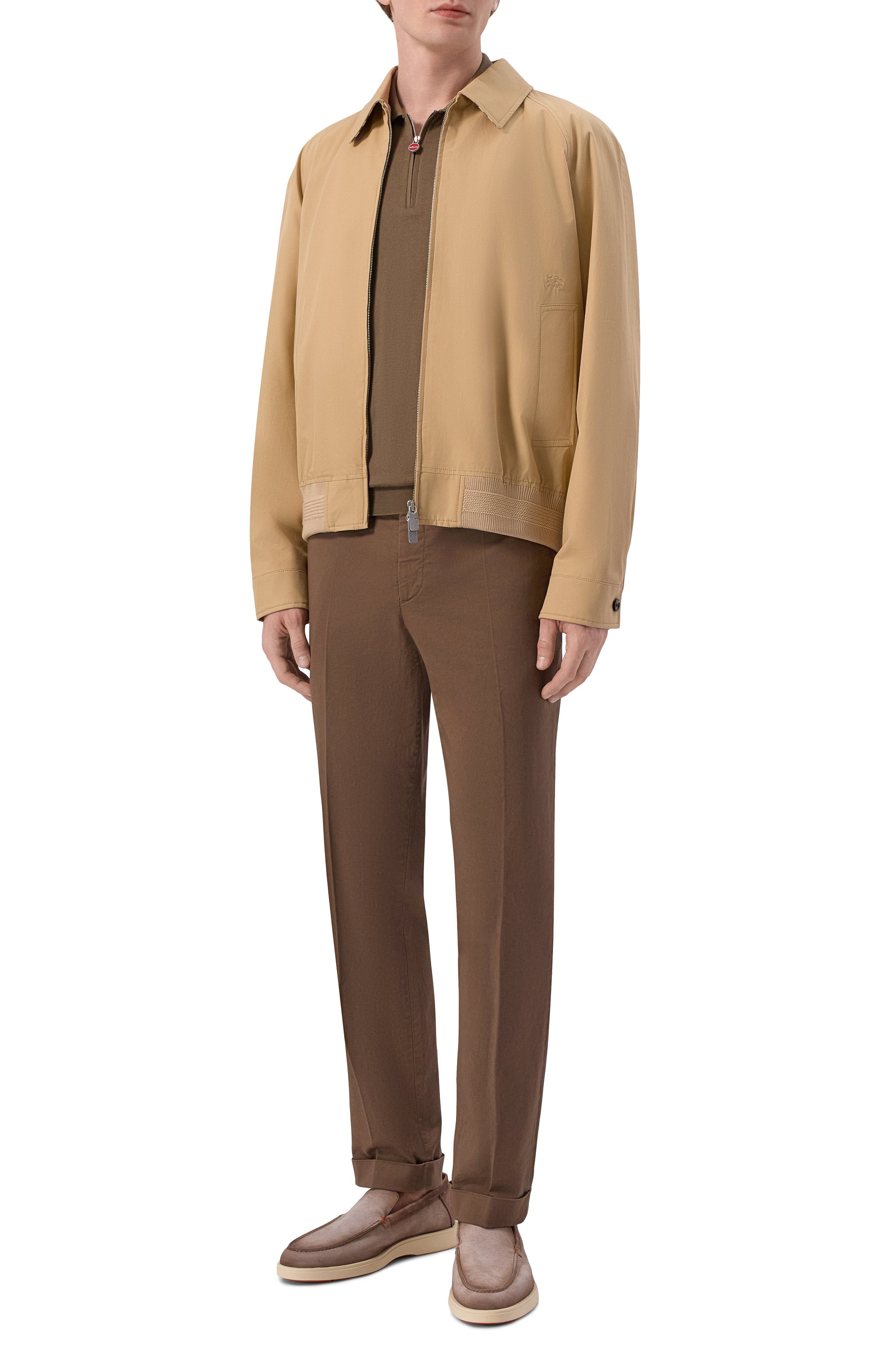 Хлопковое поло KITON, арт. UMKX33Z, фото 2