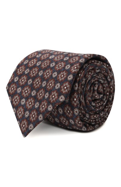 Мужской шелковый галстук KITON, арт. UCRVKPC07H12