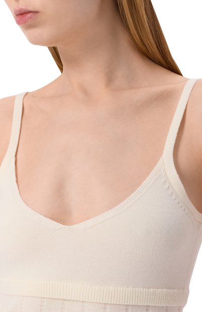 Шерстяной топ YUZEFI, арт. N0LA-TUCK STITCH STRAPPY T0P/KNIT, фото 5