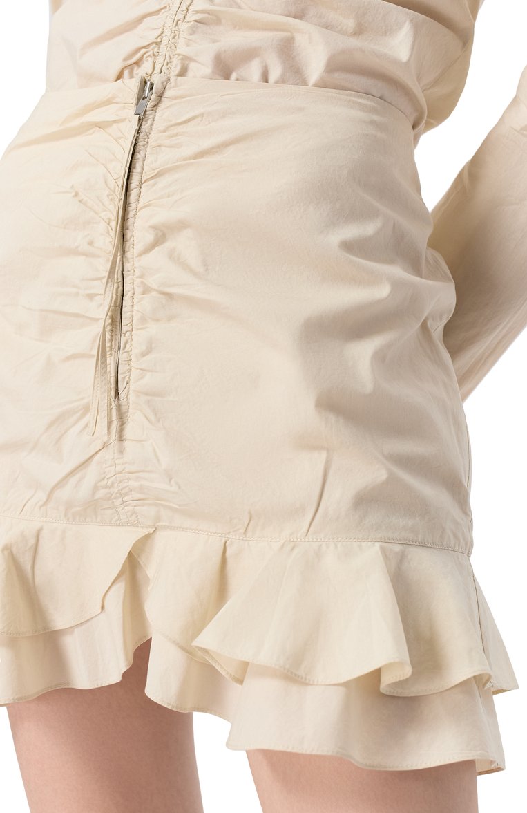 Хлопковая юбка ISABEL MARANT ETOILE, арт. 25PJU0301FA-C1J06E, фото 5
