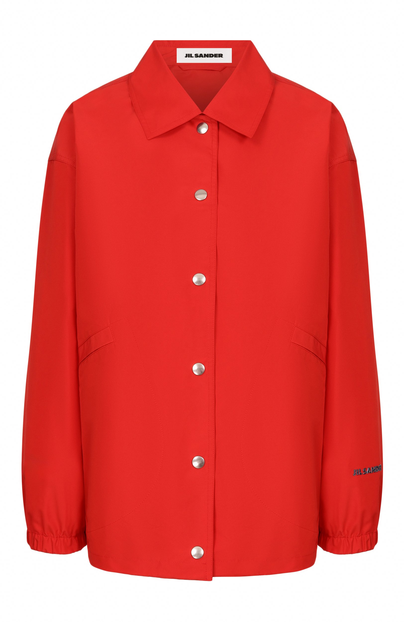 Куртка JIL SANDER красного цвета по цене 212500 руб., арт. J02SW0075/J70221, фото 1 Куртка JIL SANDER, арт. J02SW0075/J70221, фото 1