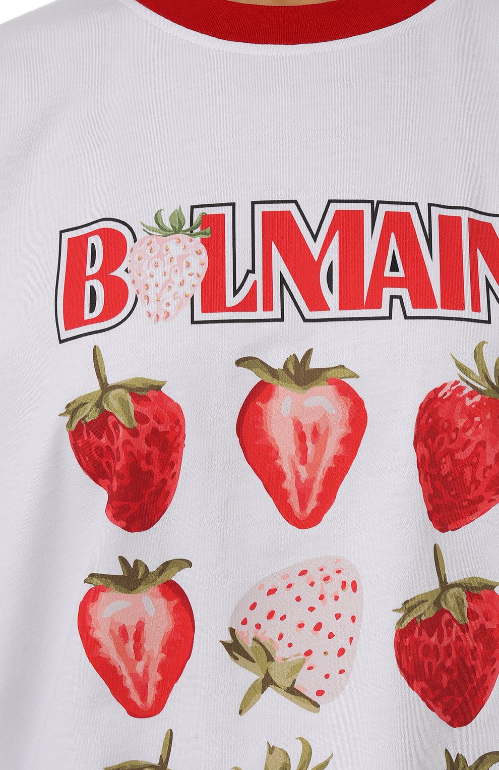 Хлопковая футболка BALMAIN, арт. DF0EF010/GE27, фото 5