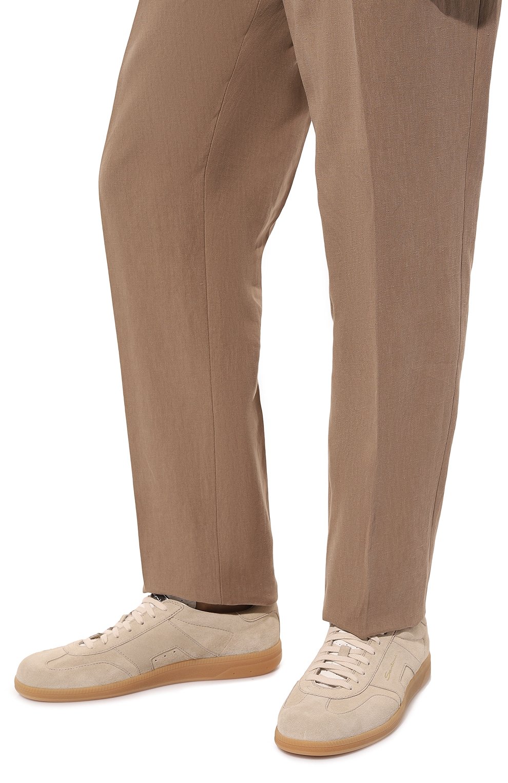 Замшевые кеды dbs-olympic SANTONI, арт. MBPL21975FARCSB5E10, фото 3