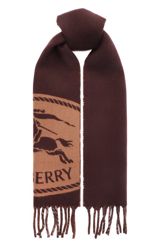 Кашемировый шарф Burberry 8112977 Коричневый 8112977