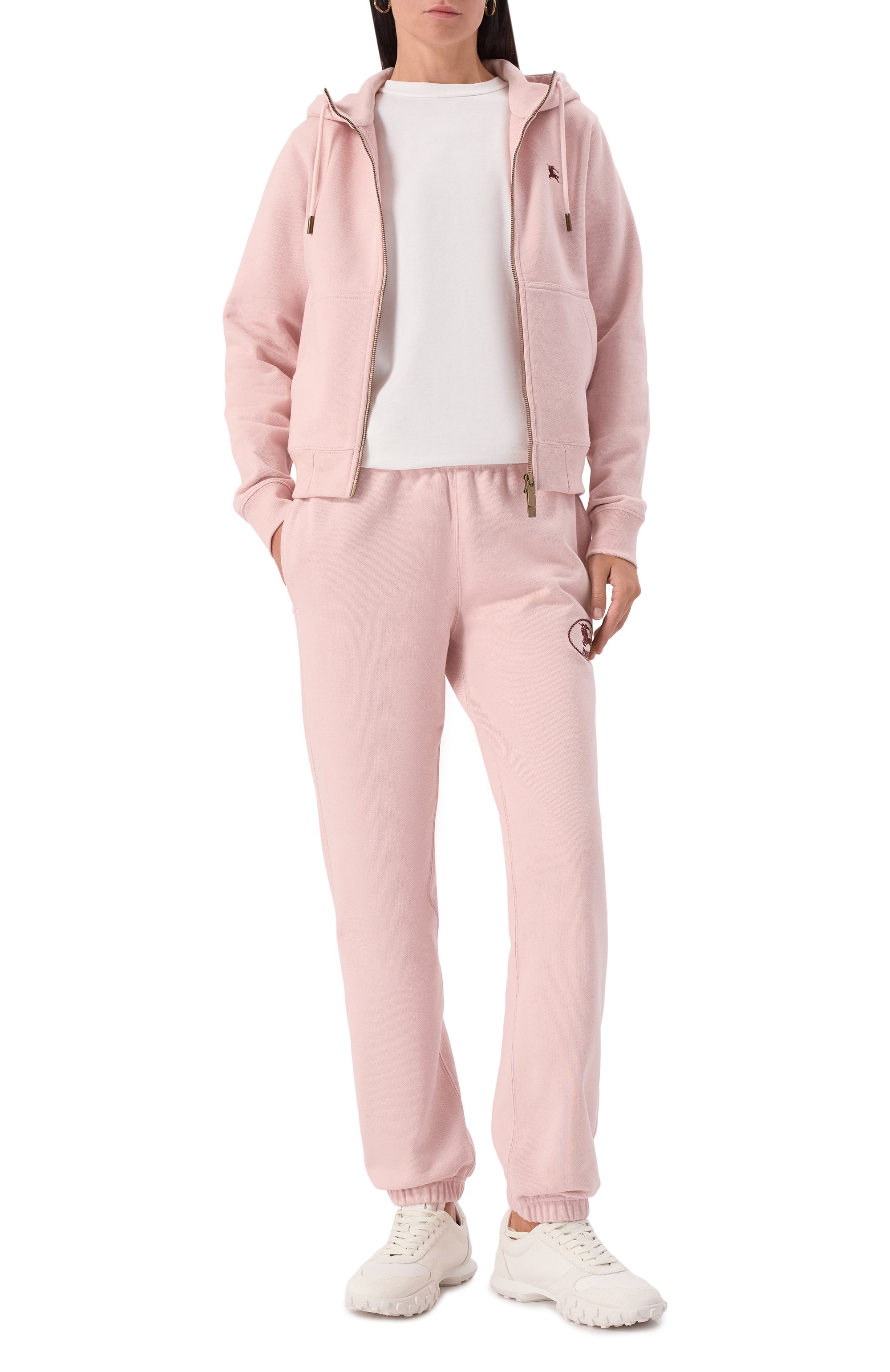 Хлопковые джоггеры BURBERRY, арт. 8110949, фото 2