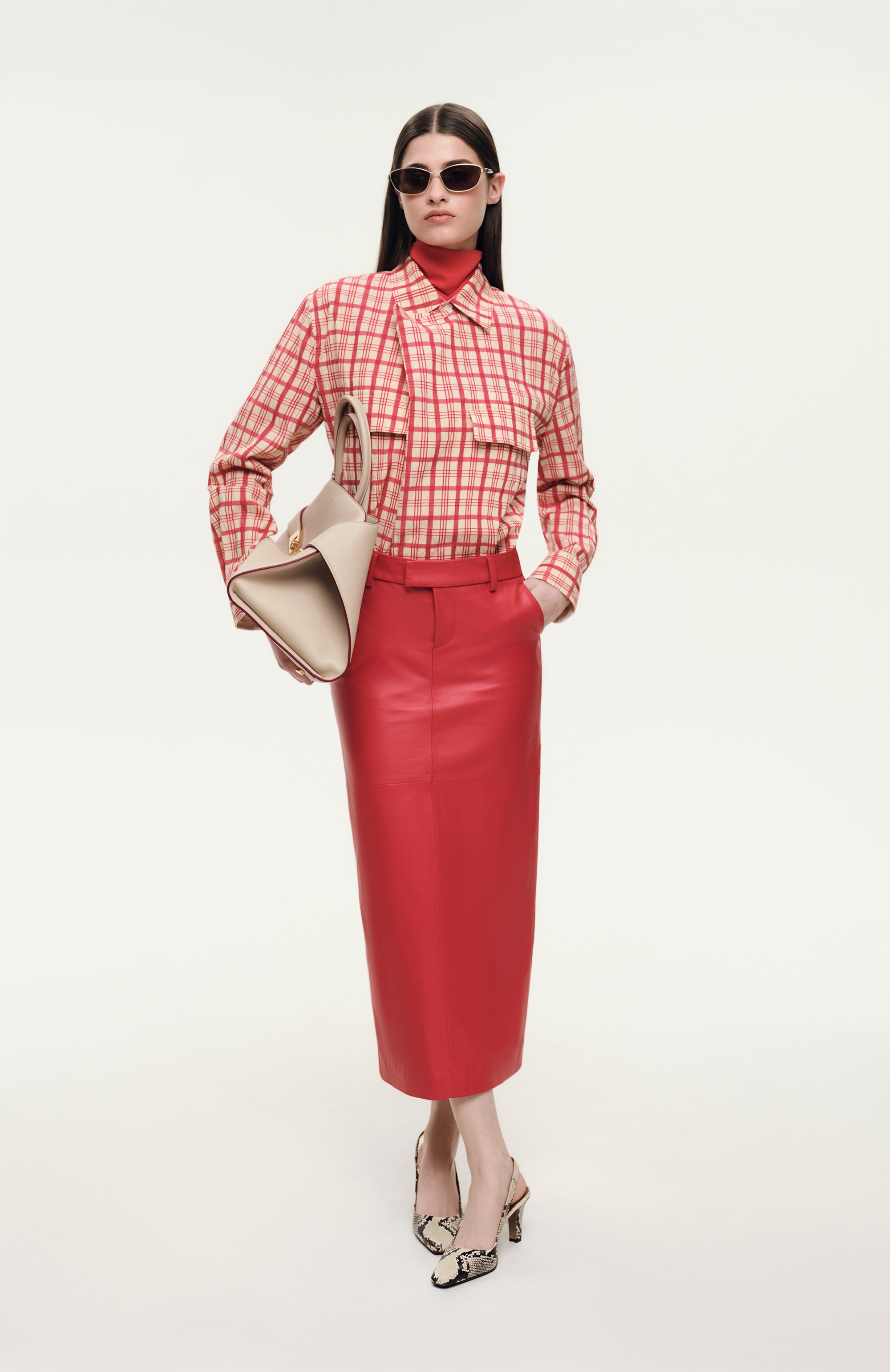 Кожаная юбка ARMARIUM, арт. ARMFWSK03/LE04, фото 7