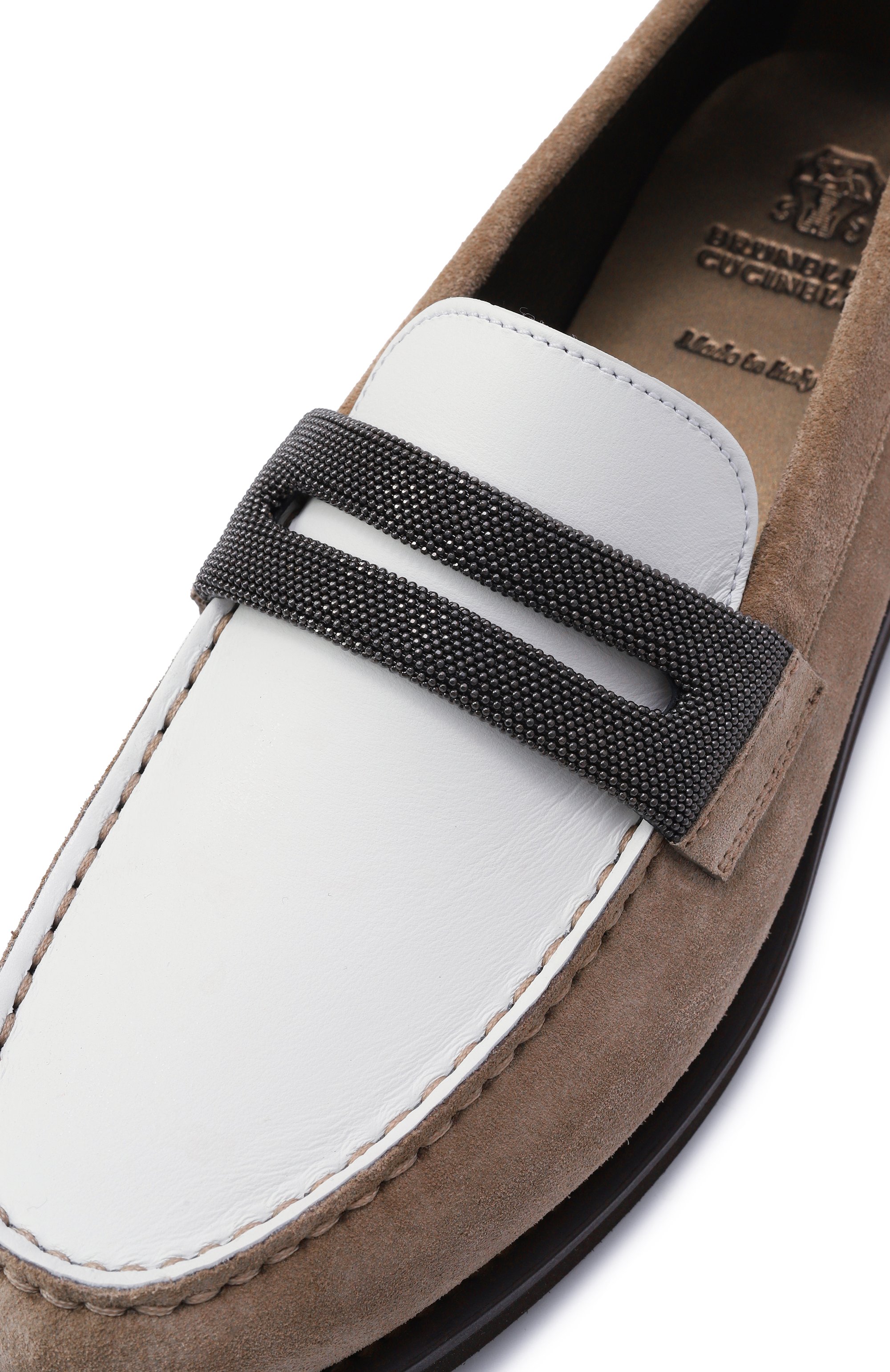 Замшевые пенни-лоферы BRUNELLO CUCINELLI, арт. MZSFG2870, фото 7