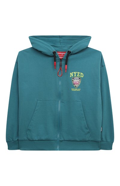 Хлопковая толстовка SPRAYGROUND, арт. SPY683GREEN