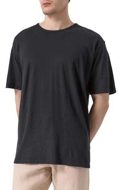 Футболка из хлопка и льна 120% LINO, арт. 32ALIM79GR/G308/S01, фото 3