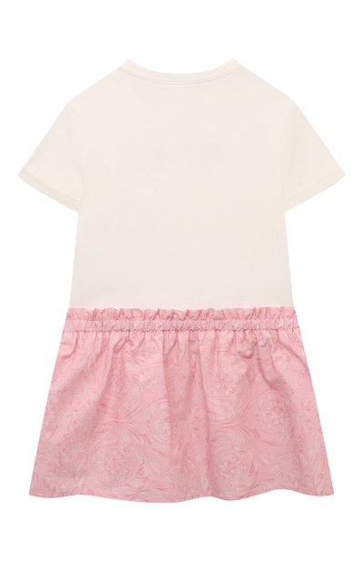 Хлопковое платье VERSACE, арт. 1011337/1A09678/4A-6A, фото 2