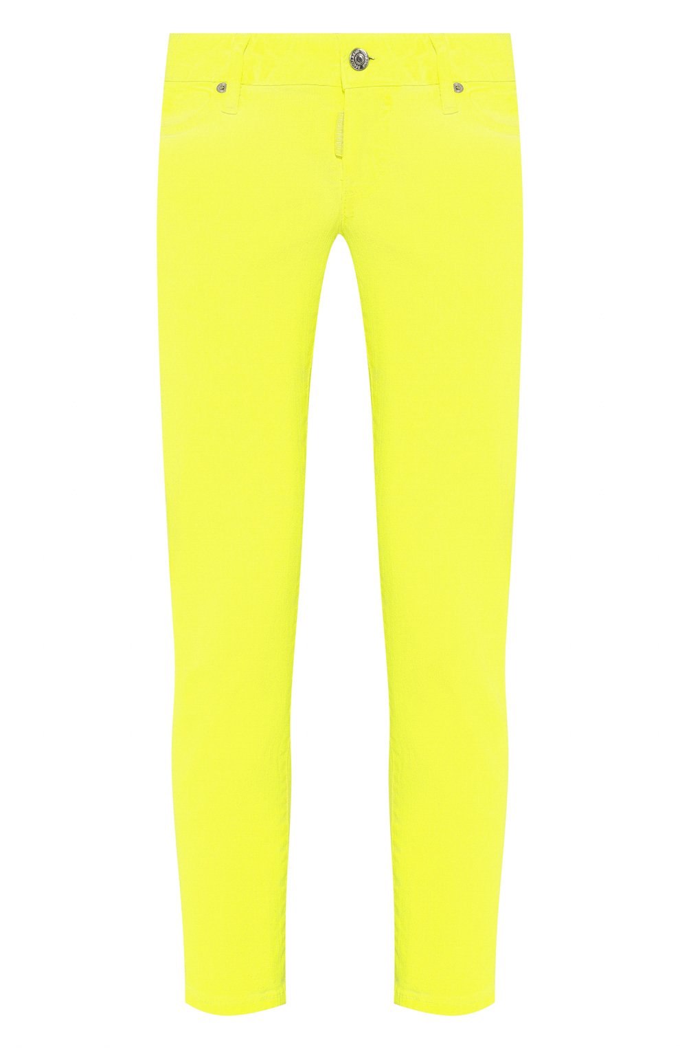 Джинсы DSQUARED2 желтого цвета по цене 37650 руб., арт. S72LB0275/S39781, фото 1 Джинсы DSQUARED2, арт. S72LB0275/S39781, фото 1