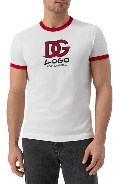 Хлопковая футболка DOLCE & GABBANA, арт. G8PV1T/G704X, фото 3